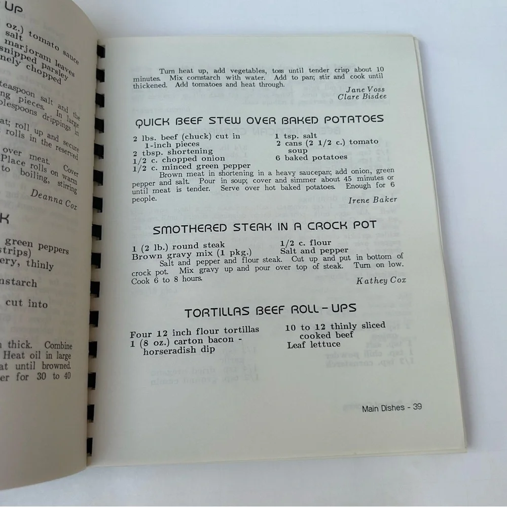 Spirit Of Cooking Timber Ridge Assembly Of God Catoosa Church Cookbook Vintage
